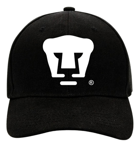 Gorra Pumas Unam Hombre Mujer Logo Blanco Negro 8