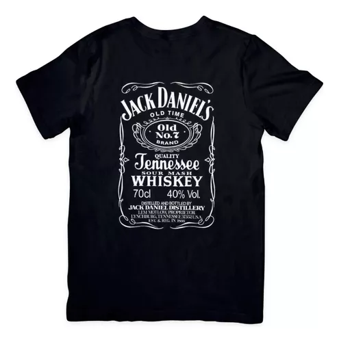 Camiseta Preta Jack Daniel's Whisky