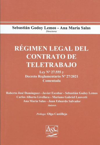 Régimen Legal Del Contrato De Teletrabajo Godoy Lemos  