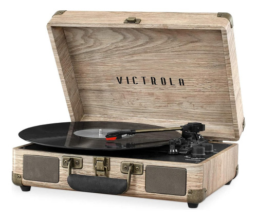 Victrola Vintage De 3 Velocidades Bluetooth Playcase Portáti