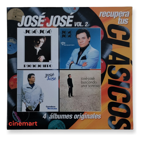 Jose Jose Recupera Tus Clasicos Vol 2 Disco 4 Cds