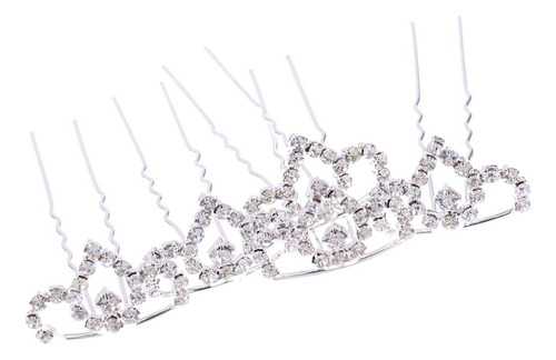 Clips Comb Crystal Tiaras Wedding Jewelry Beads Hairpin