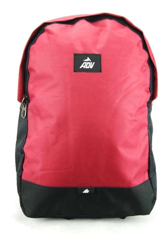 Mochila Adventeam Vermelho Costas Juvenil Luxcel Ms45511ad