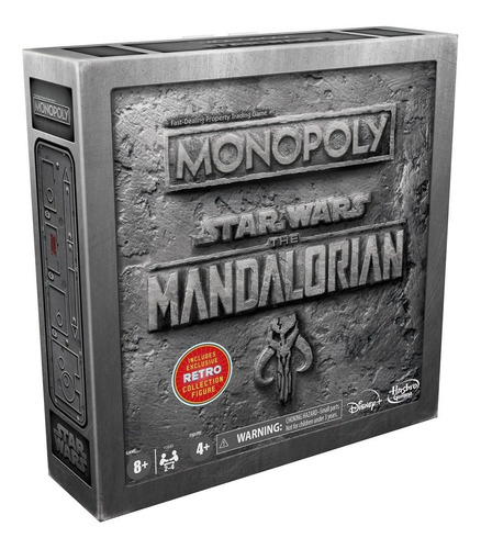 Juego De Mesa Monopoly The Mandalorian Con Stormtrooper Retr (Usado)