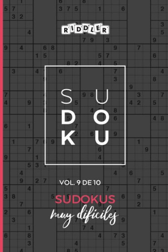 Libro: Sudokus Muy Difíciles (vol. 9 10) (spanish Edition)