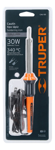 Cautín Tipo Lápiz De 30 Watts