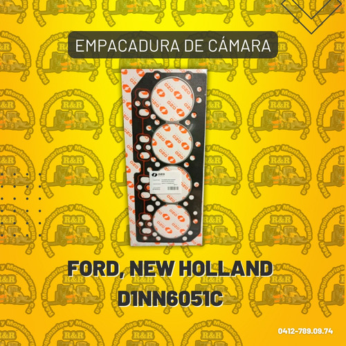 Empacadura De Cámara Ford, New Holland D1nn6051c