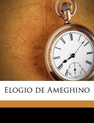 Libro Elogio De Ameghino - Leopoldo Lugones