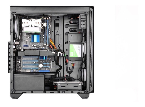 Imagen 8 de 10 de Gabinete Gamer Sentey K20 Plus 6350-sf Rgb Mid Tower