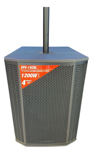 Sistema De Som Line Vertical Coluna + Sub 15 Polegadas 1200w