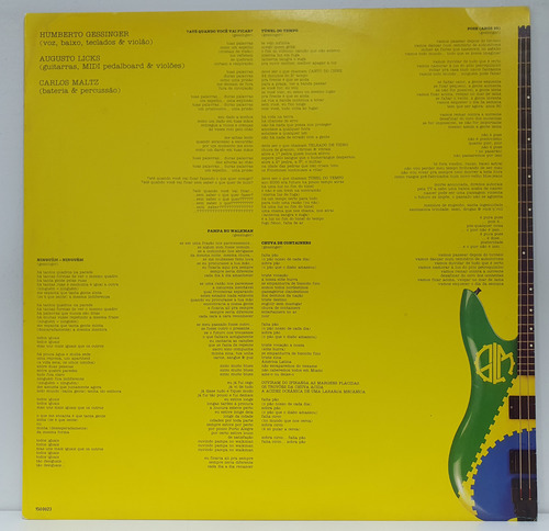 Lp Engenheiros Do Hawaii Gessinger Licks Maltz Com Encarte Estandar (Usado)