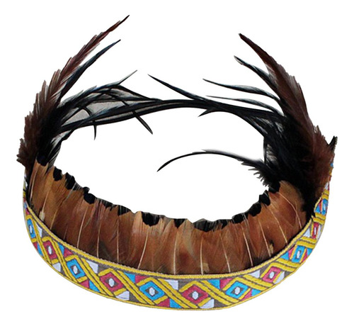 De Plumas, Diadema, Accesorios Para La Cabeza De Corona,