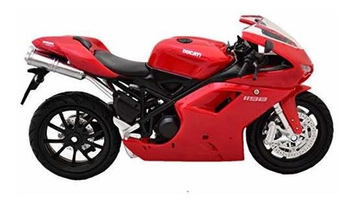 Newray 57143a Ducati 1198 Modelo Rojo Motorbike9 Colore...