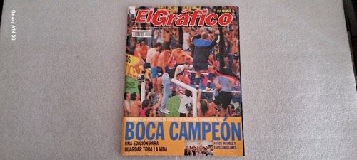 El Gráfico Boca Campeón Apertura 1998. Excelente Estado 