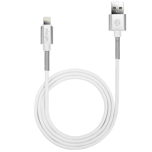 Cabo Usb Elogin Com Mola Protetora Lightning Cinza- Cm05