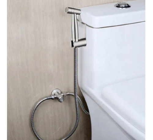 Imagen 3 de 5 de Ducha Bidet Arabe Wc Inodoro Acero Inoxidable