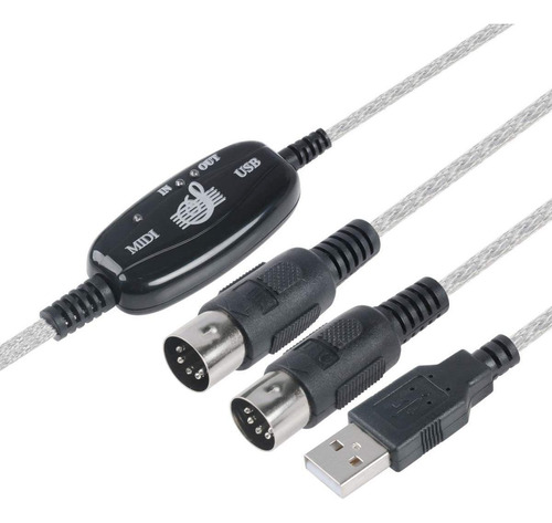 Teninyu Cable Usb A Midi Pc A Sintetizador Microfono Teclad