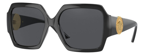 Gafas De Sol Versace Ve4453 Mujer Originales Color Negro