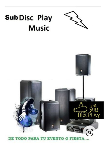 Imagen 7 de 10 de ***** Alquiler Discplay Sonido Profesional Todo Evento