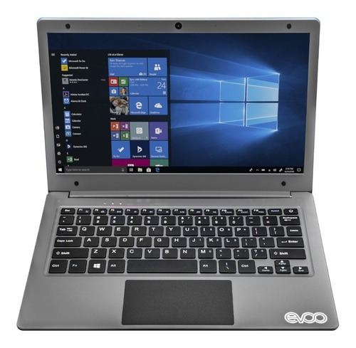 Laptop Evoo 11.6 Thin 64gb Ssd 4gb Ram Celeron N4000 Azul