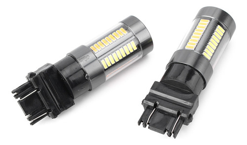 Bombillas Led T25 3157 66smd 4014 Con Señal De Giro