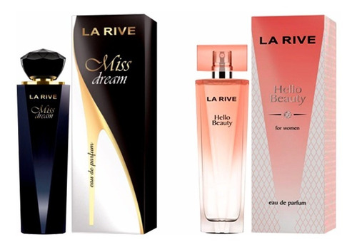 Kit Perfumes Miss Dream 100ml + Hello Beauty 100ml La Rive