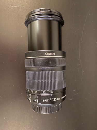 Lente Canon Efs 18-135mm Image Stabilizer Macro 0.39m/1.3ft