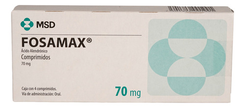 Fosamax Comprimido 70 Mg, 4 Comprimidos