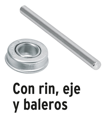 Llanta Reforzada 14'' Baleros P/carretilla Pretul 25006