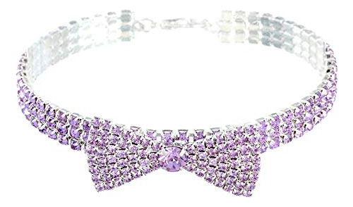 Rayminsino Pet Collar Con Diamantes, Cristal Hmdsz