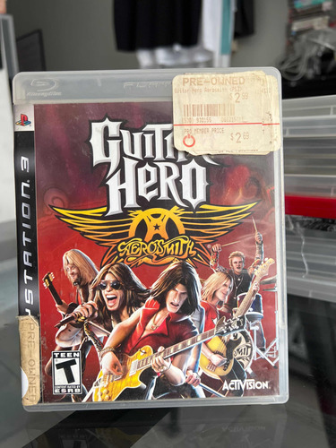 Guitar Hero Aerosmith Playstation 3