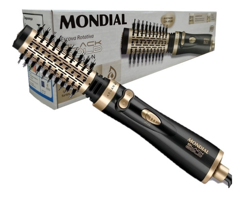 Escova Rotativa Infinity Íon Mondial Seca Modela Alisa