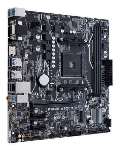 Imagen 3 de 9 de Mother Asus Prime A320m-k Am4