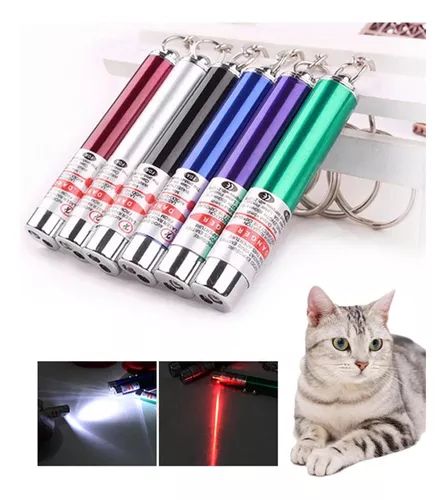  Puntero láser para gatos, paquete de 3 juguetes láser para gatos,  puntero láser rojo y verde, juguetes para gatos de interior, puntero de luz  láser, perseguidor, juguete para gatos, perros, puntero 