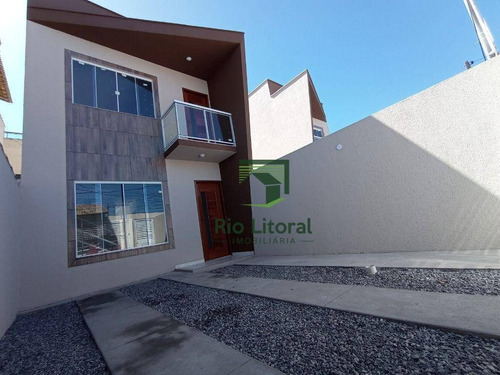Casa Com 2 Dormitórios À Venda, 78 M² Por R$ 280.000,00 - Jardim Bela Vista - Rio Das Ostras/rj - Ca1046