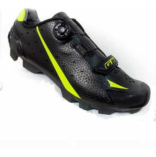 Zapatillas Mtb Gw Warrior Bicicleta Ciclismo Spd Boa Velcro