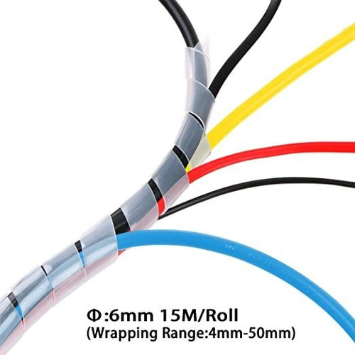 Xhf - Cable En Espiral Párr Una Organizadora De Cables Orden