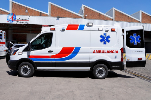 Ambulancia Nueva Ford Transit 2023 Automatica Gasolina