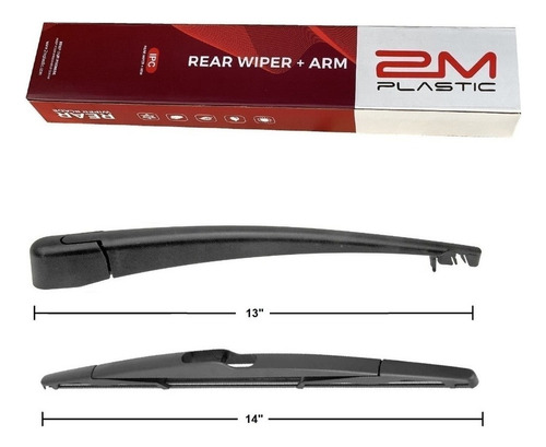 Z Limpiador Brazo Y Pluma Tras Mazda 3 2004 05 06 07 08 2009