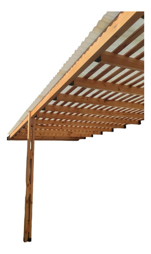 Pergolas Madera Chapa Plastica Antigranizo
