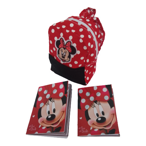 Kit Escola Uniforme +mochila+caderno Para Boneca Baby Alive