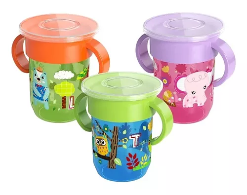 Vaso 360 Antiderrame Bebe Y Niño