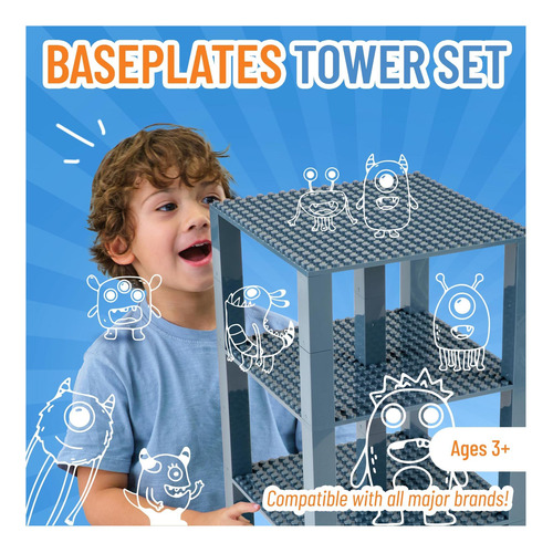 Strictly Briks Compatible Con Lego Classic Stackable Para Y