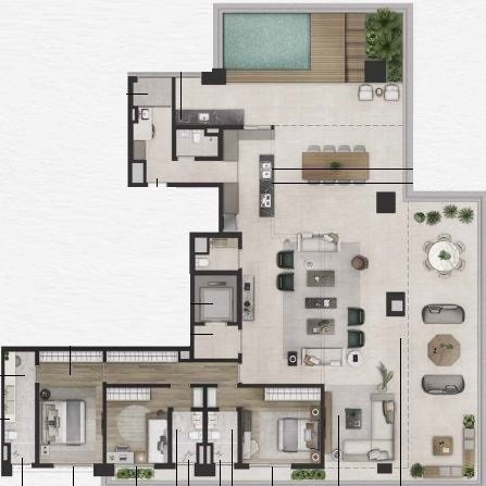 Imagem 26 de 26 de Apartamento À Venda No Bairro Itaim Bibi - São Paulo/sp - O-20407-33947