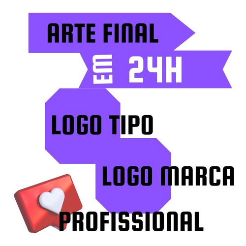 24h Criar Logotipo, Logo, Marca, Criação Arte Final