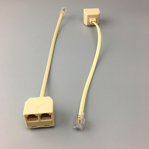 Adaptador De Enchufe Rj11 De 5 Piezas, Adaptador De Enchufe