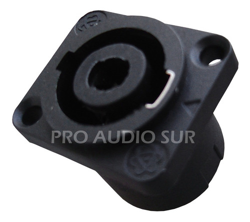 Imagen 2 de 5 de Conector Speakon Hembra 4 Contactos Cable Ficha Audio Bafles