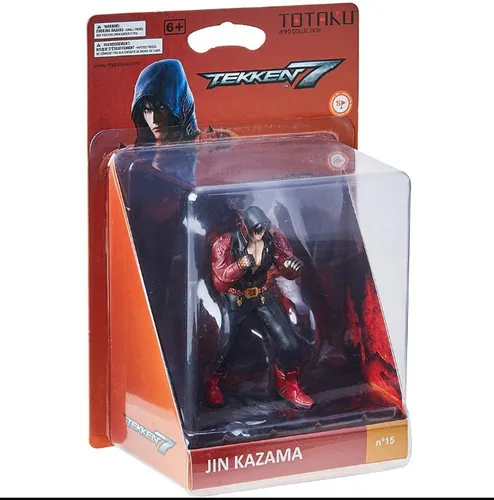 Boneco Colecionável Tekken Jin Kazama 10,5cm - Totaku