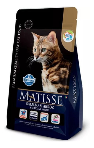 Alimento Gatos Adultos Matisse Salmón Y Arroz 2 Kg