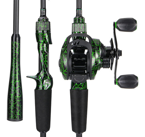 Casting Fishing Rod Combo - Im6 Graphite 2pc Blanks